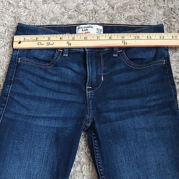 Abercrombie Kids Super Skinny Jeans Size 11/12 - Picture 6 of 10